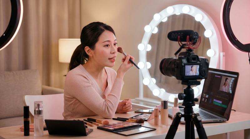 我们创作者美妆视频